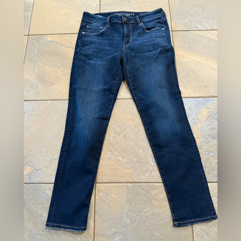 American Eagle Outfitters Indigo Straight Leg Jeans